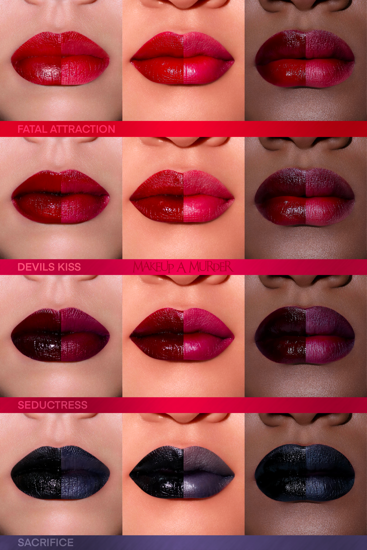 Kiss of Death Lip Stain Collection