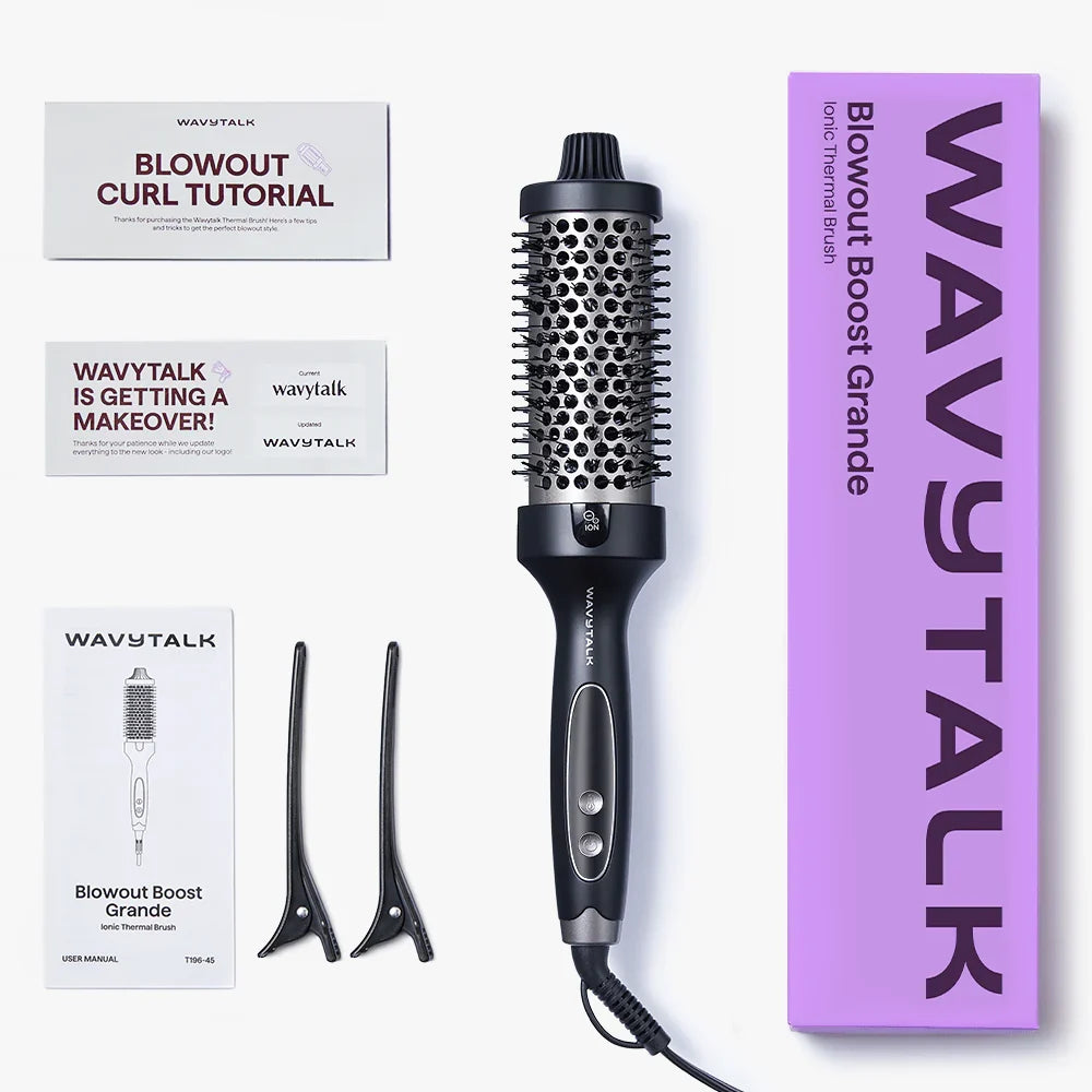 Wavytalk Ionic Thermal Blowout Brush