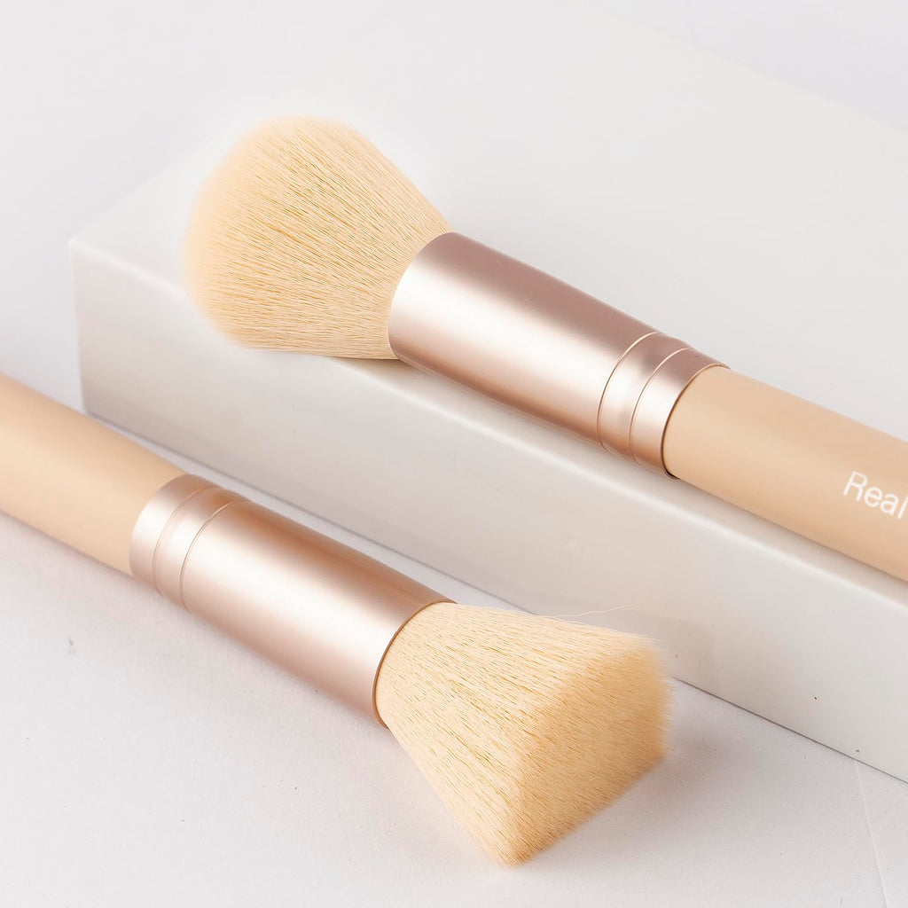 16-Piece Pink Makeup Brush Set
