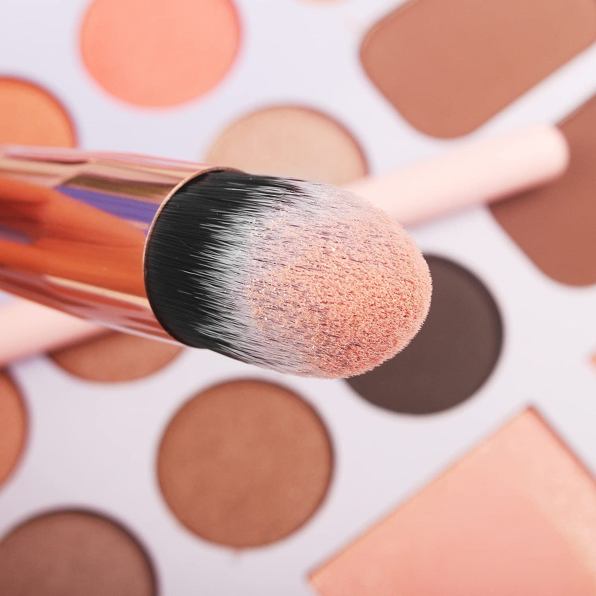 16-Piece Pink Makeup Brush Set