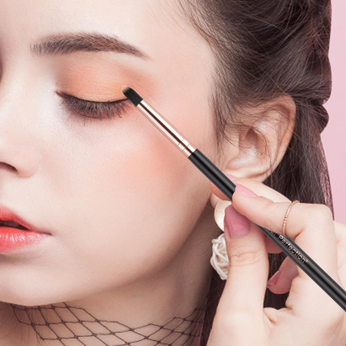 16-Piece Pink Makeup Brush Set
