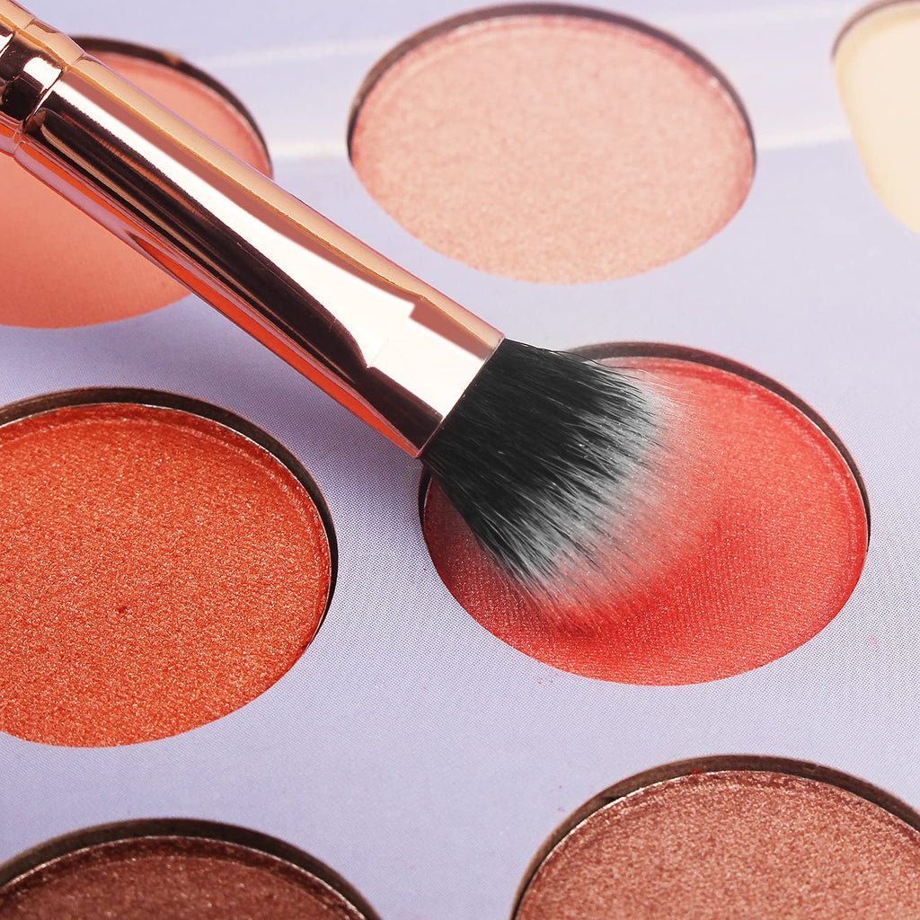16-Piece Pink Makeup Brush Set