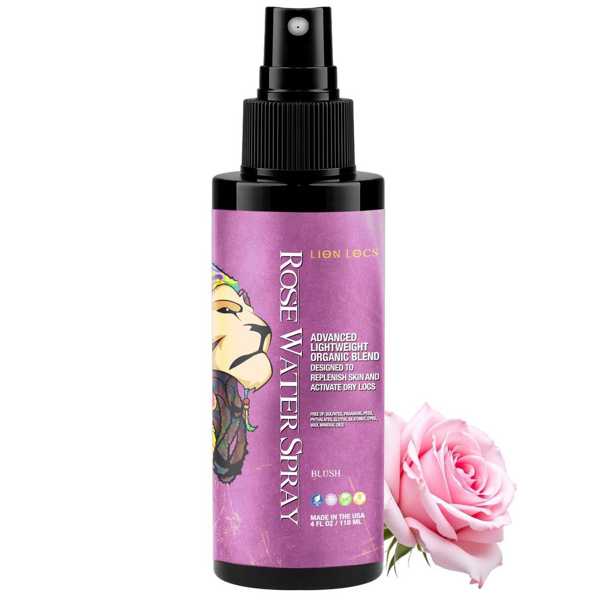 Rose Water Hydrating Hair & Loc Mist
