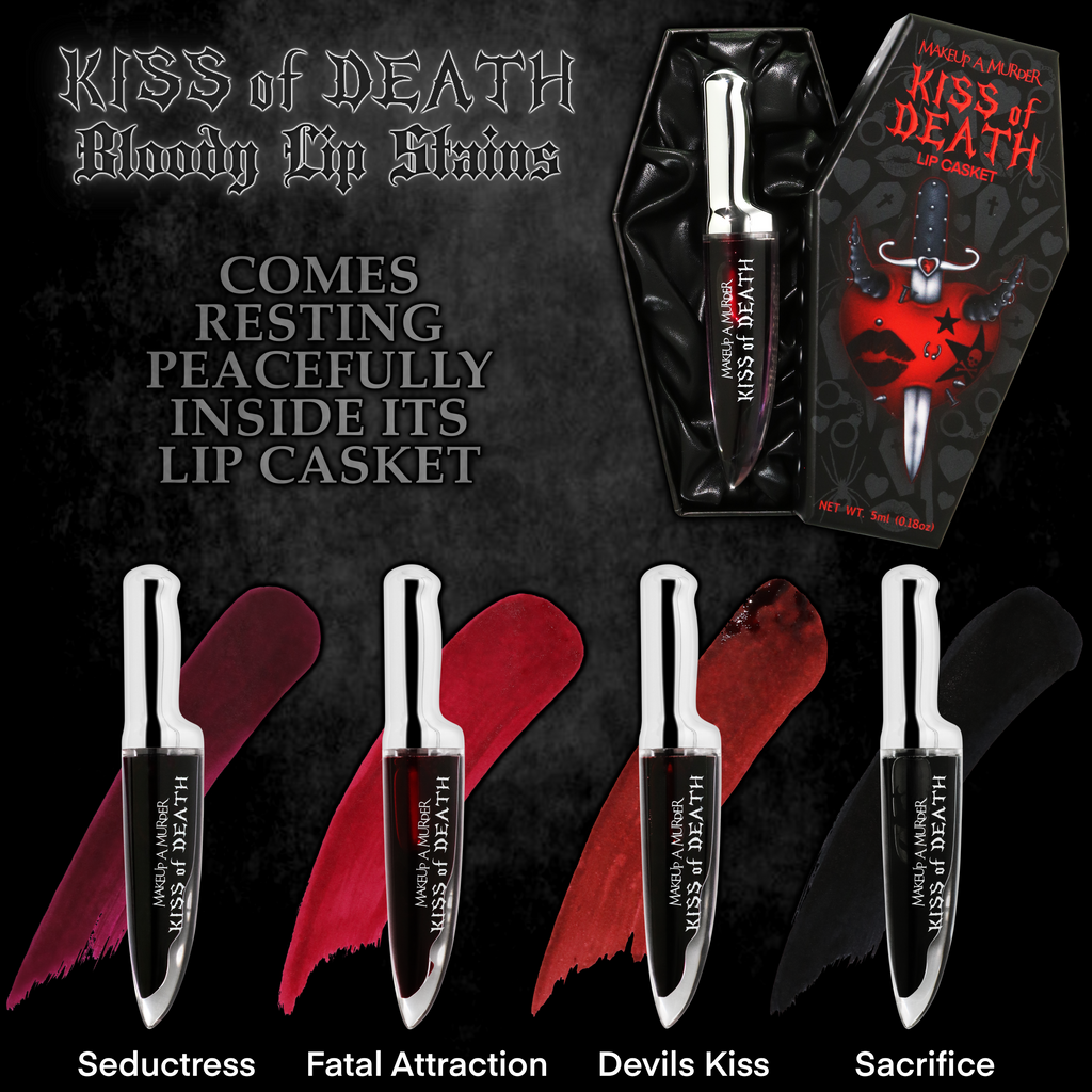 Kiss of Death Lip Stain Collection