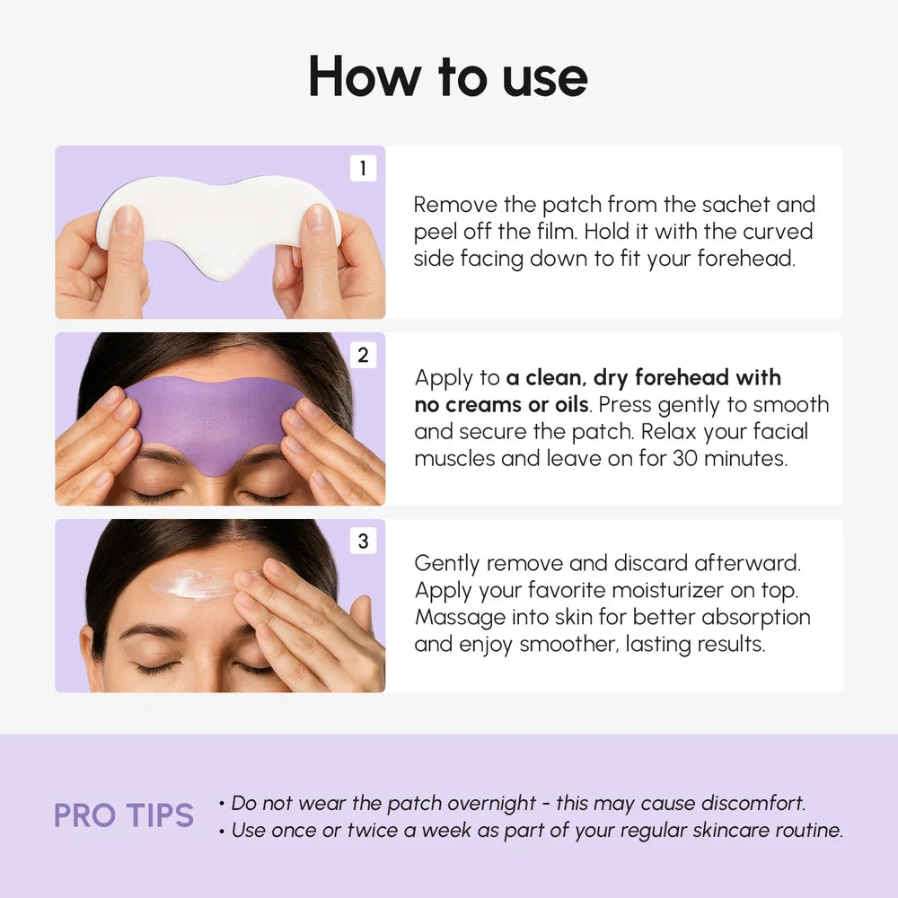 Smoothing Forehead Patches