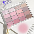 16-Color Earth-Tone Eyeshadow Palette