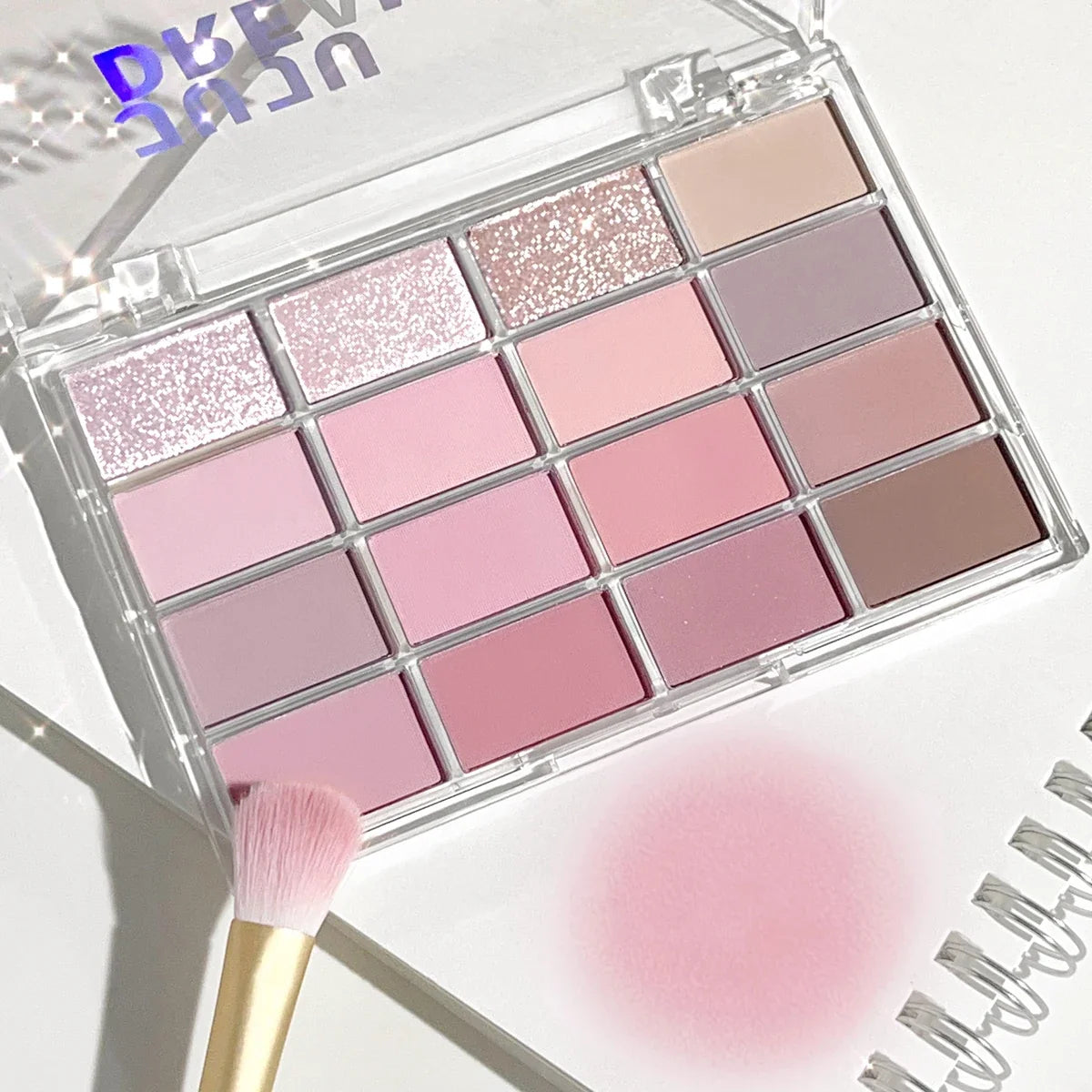 16-Color Earth-Tone Eyeshadow Palette