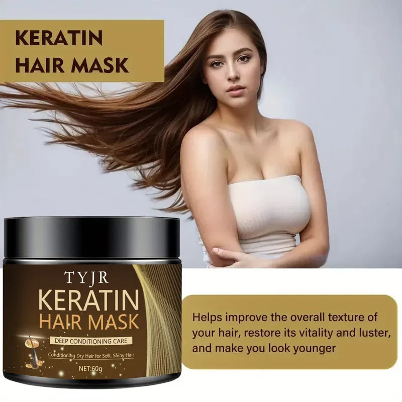 Keratin Smoothing Repair Hair Mask