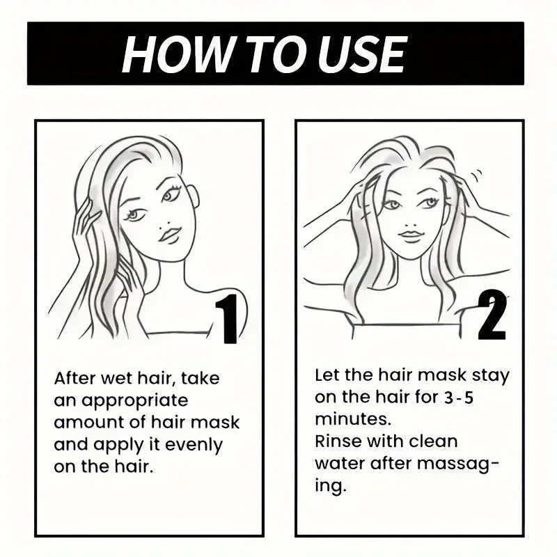 Keratin Smoothing Repair Hair Mask