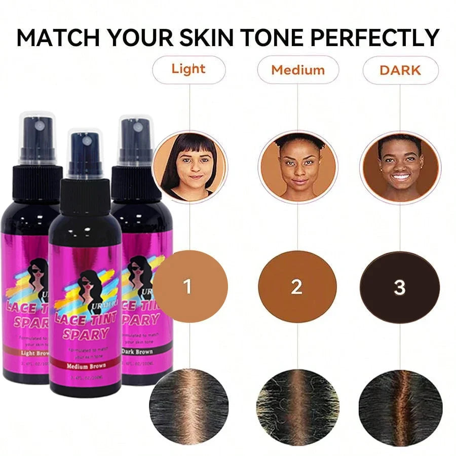 Wig Lace Tint Spray