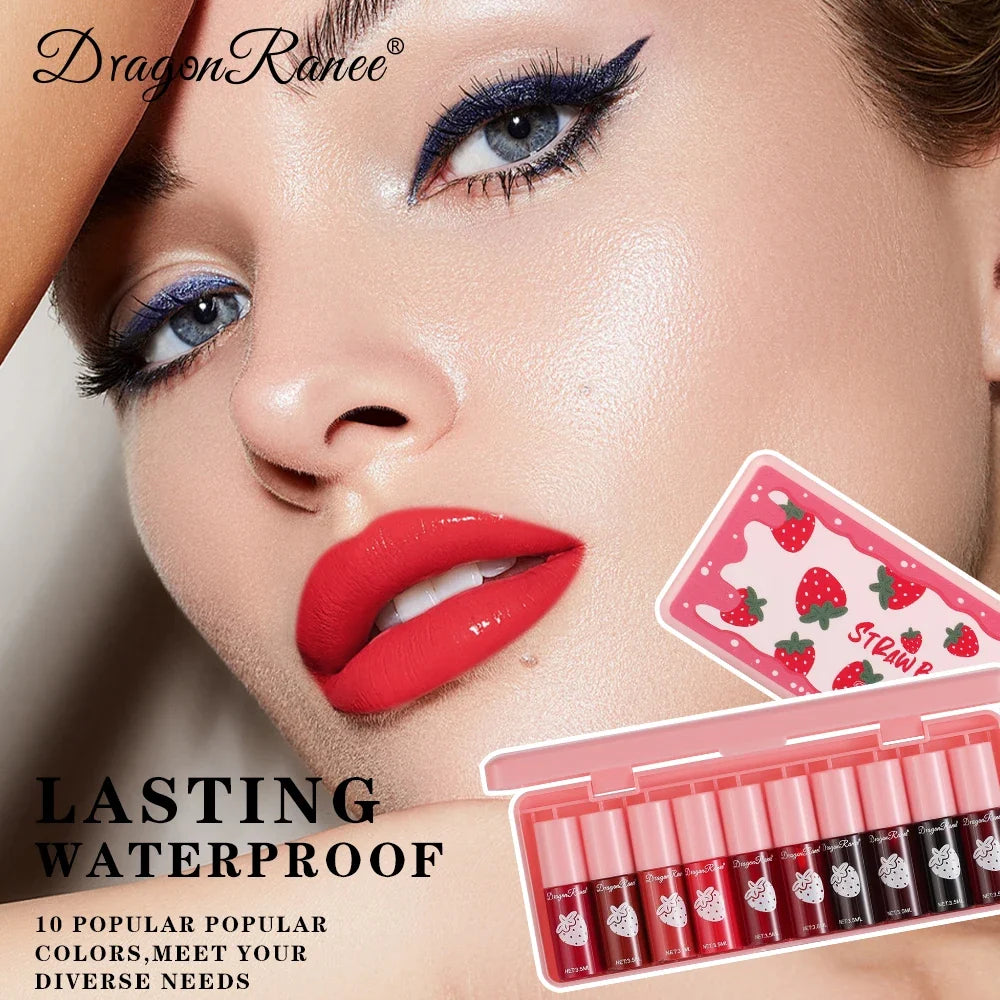 10-Piece Lip Stain Set