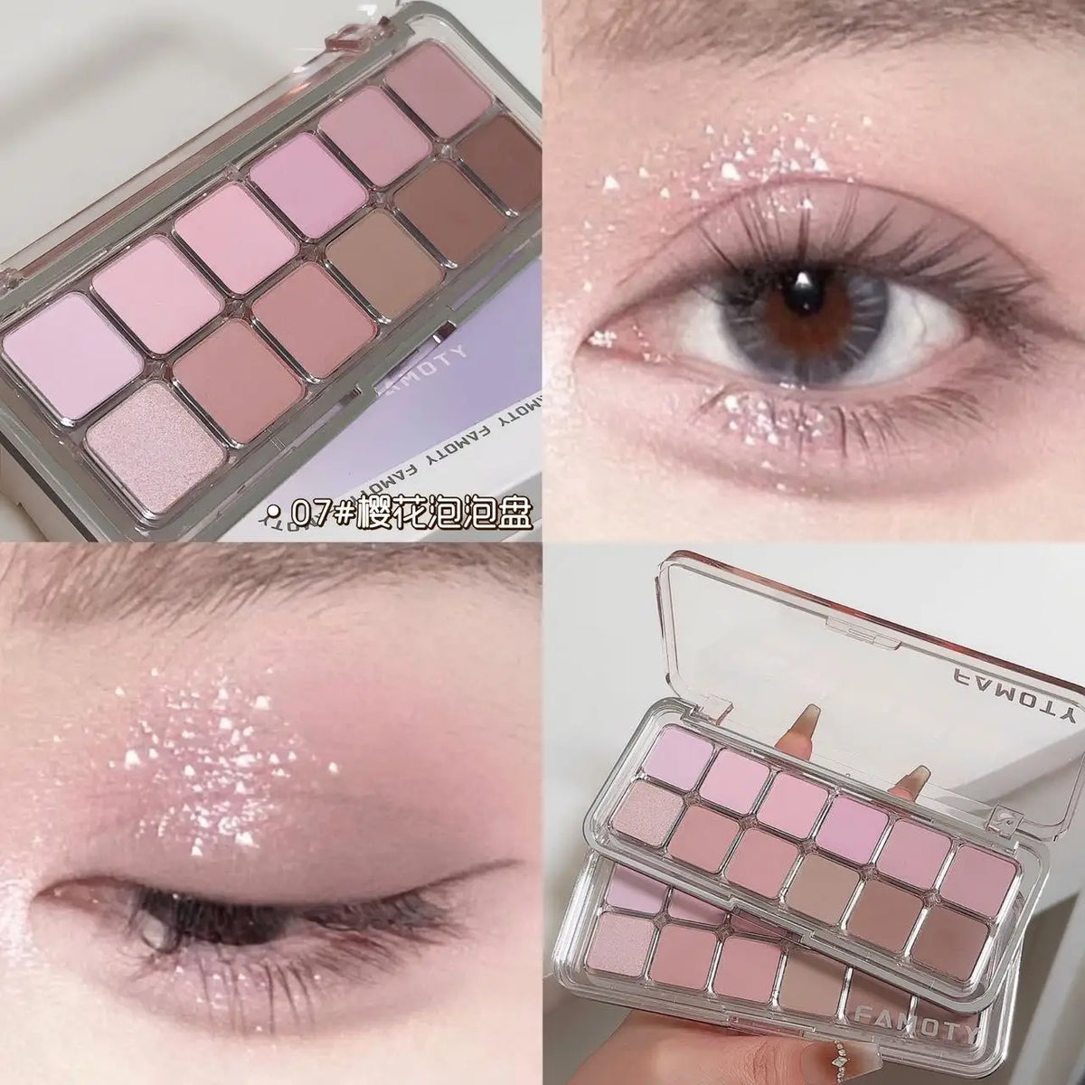 12-Color Matte Eyeshadow Palette
