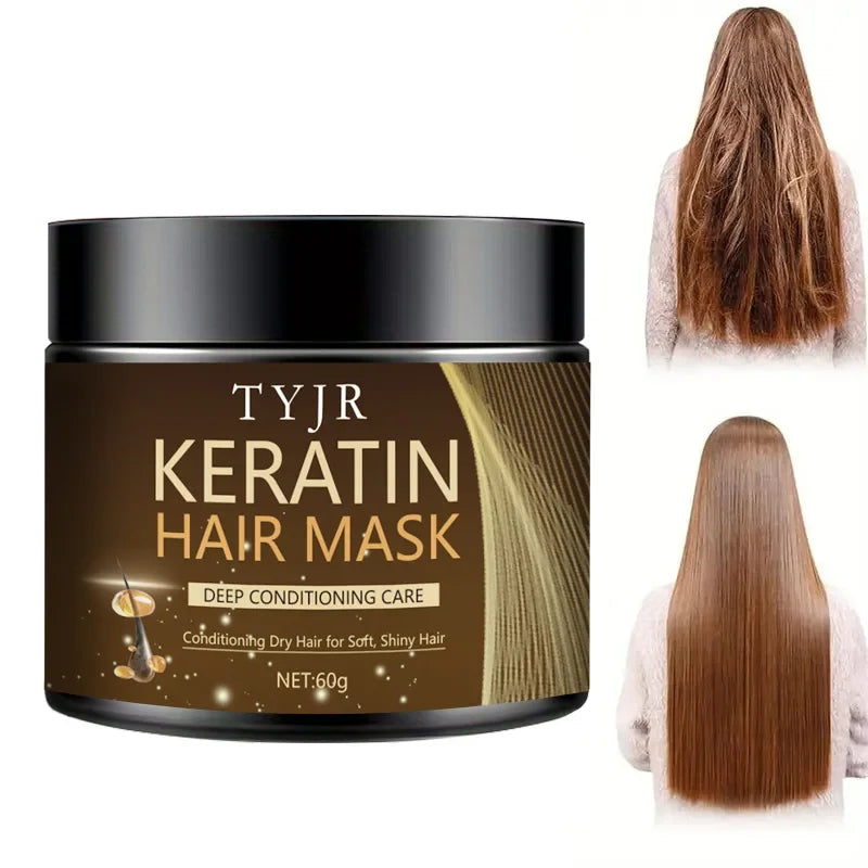 Keratin Smoothing Repair Hair Mask