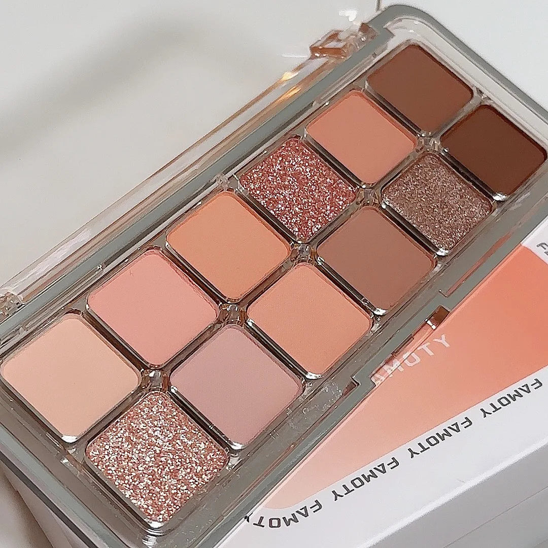 12-Color Matte Eyeshadow Palette