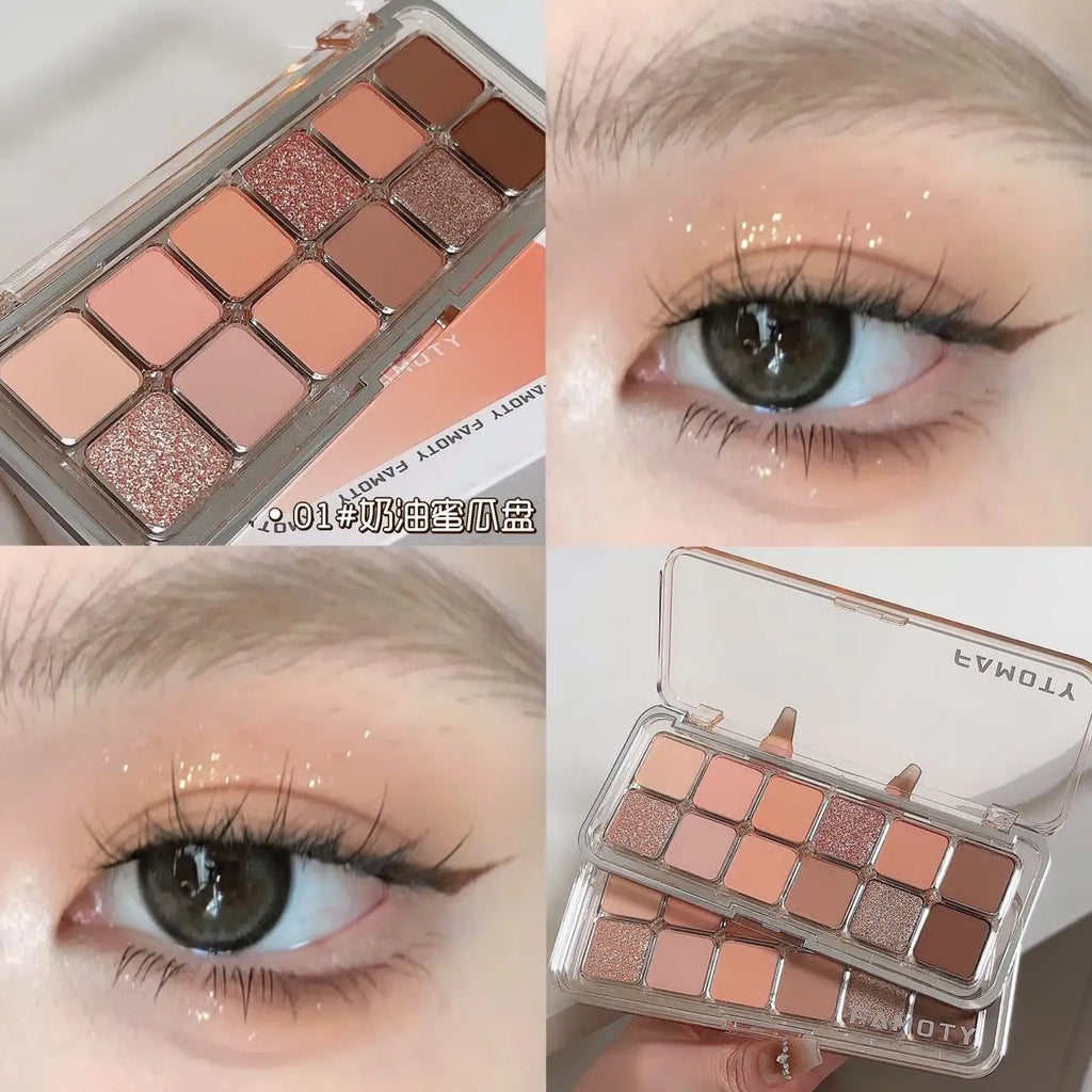 12-Color Matte Eyeshadow Palette