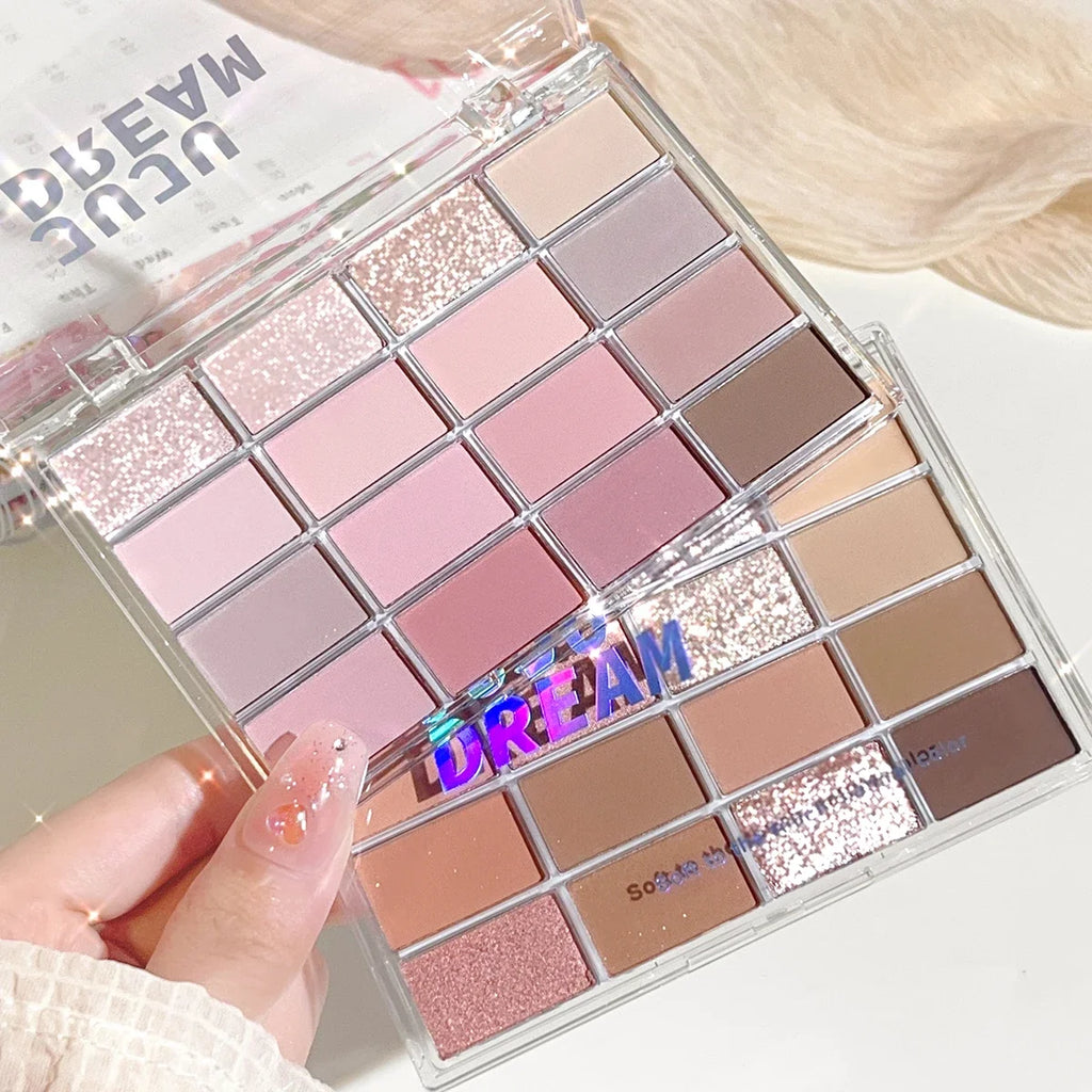 16-Color Earth-Tone Eyeshadow Palette