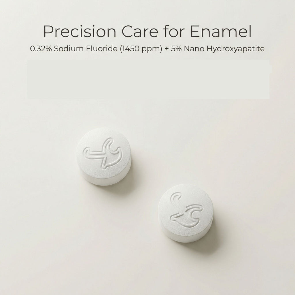 Fluoride Cinnamon Toothpaste Tablets – 4-Month Supply | 5% nHAp