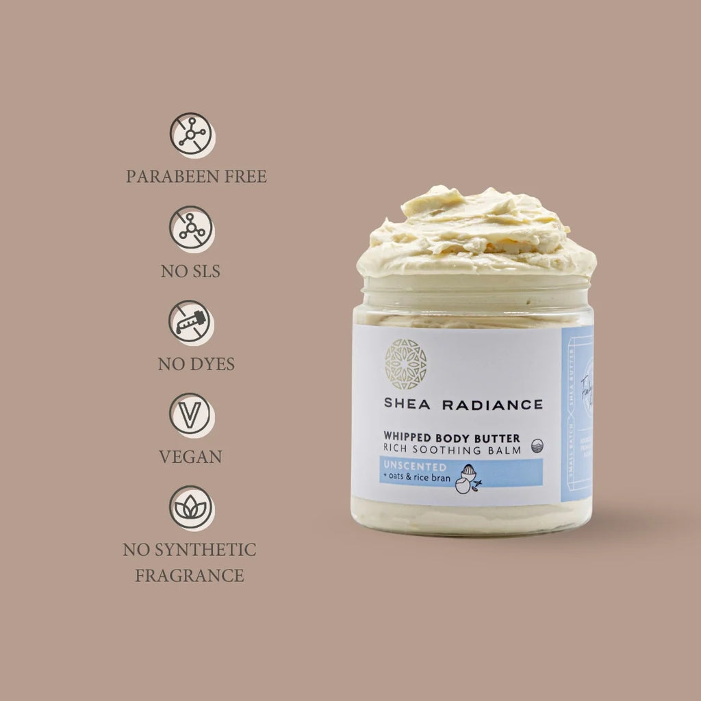 Whipped Shea Body Butter for Sensitive Skin