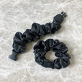 Neutral Buckle Scrunchie