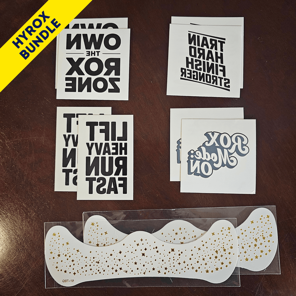 HYROX Bundle - 8 tattoos and 2 face freckles