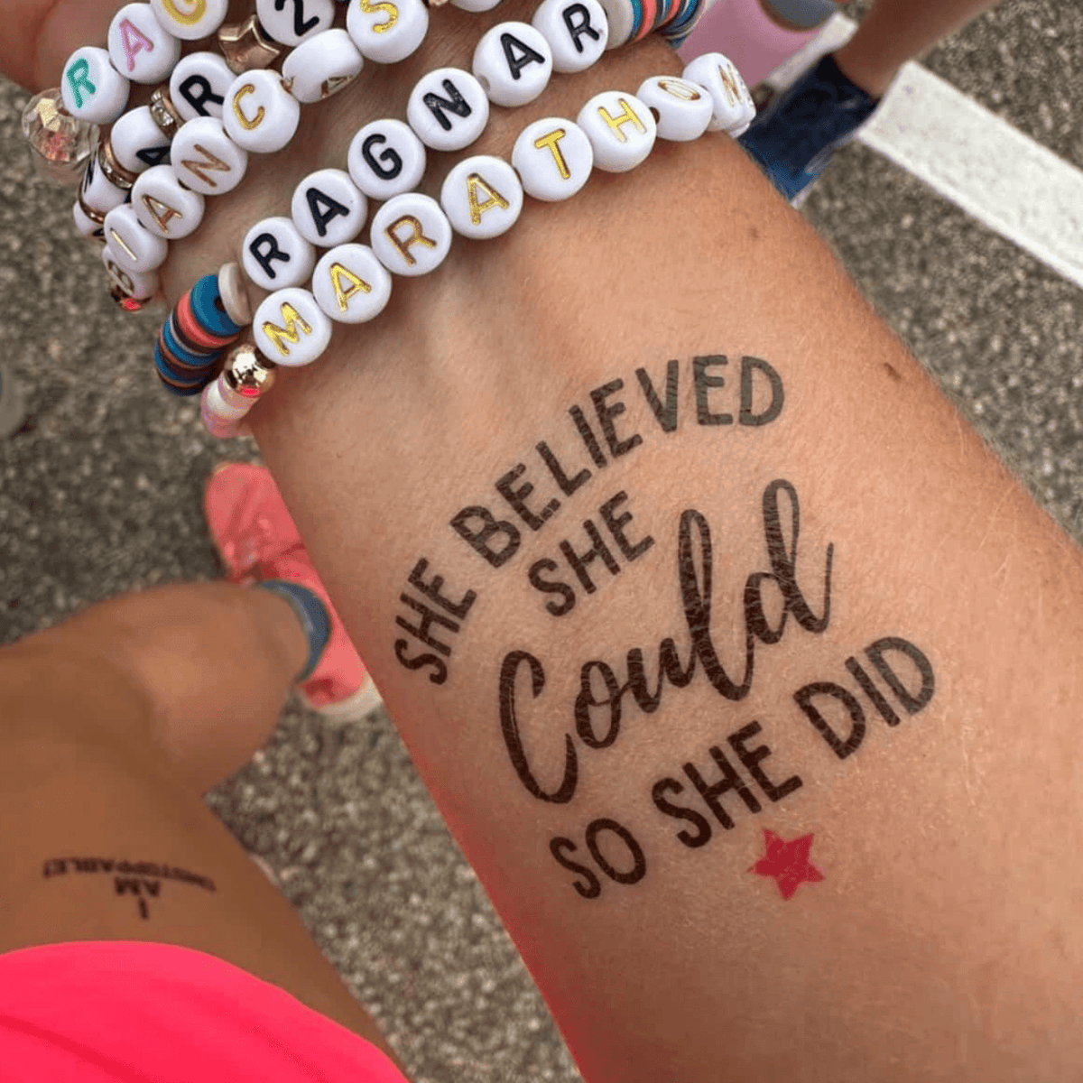 She Believed She Could So She Did - Tattoo